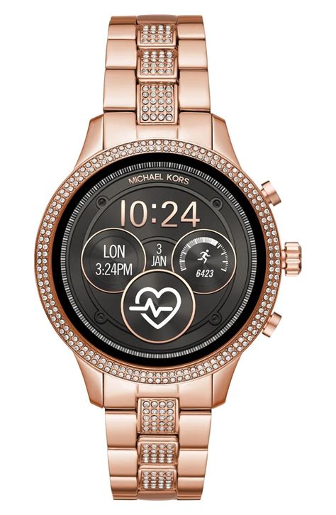 Michael Kors Runway Round Dial Women's Smartwatch 